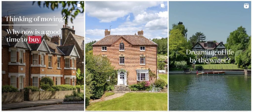 Estate agency digital marketing by KnightFrank
